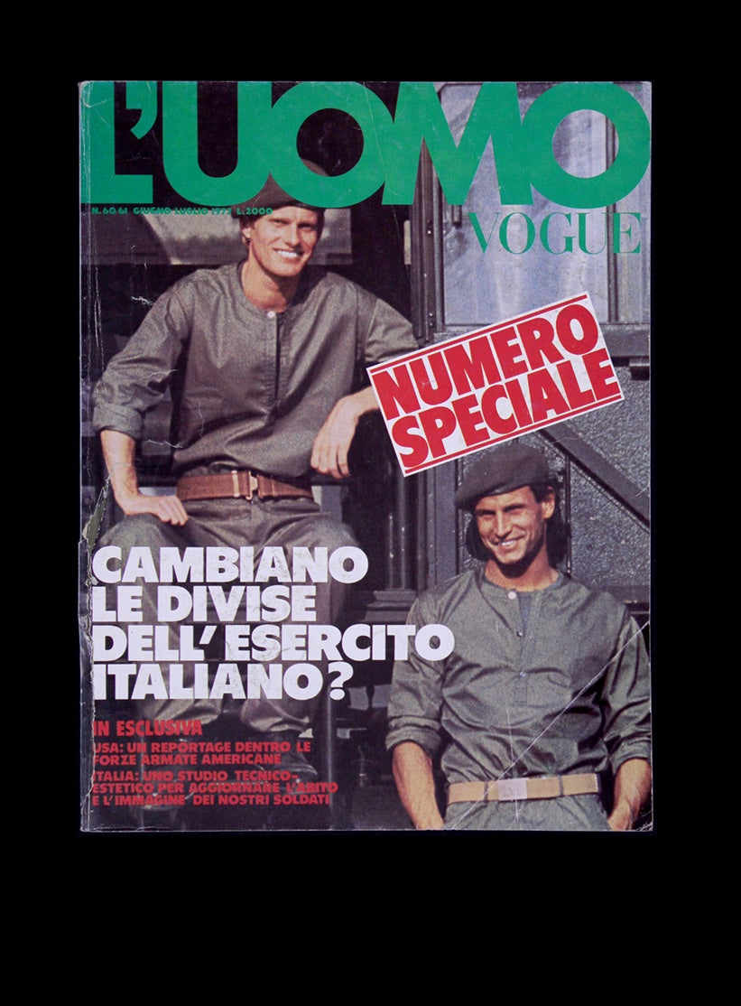 L'Uomo Vogue Armani Military Special