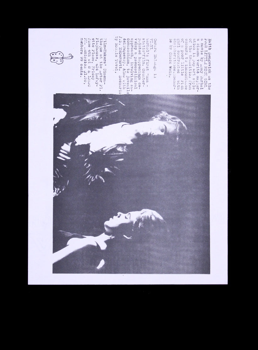 Andy Warhol : Poor Little Rich Girl and Vinyl